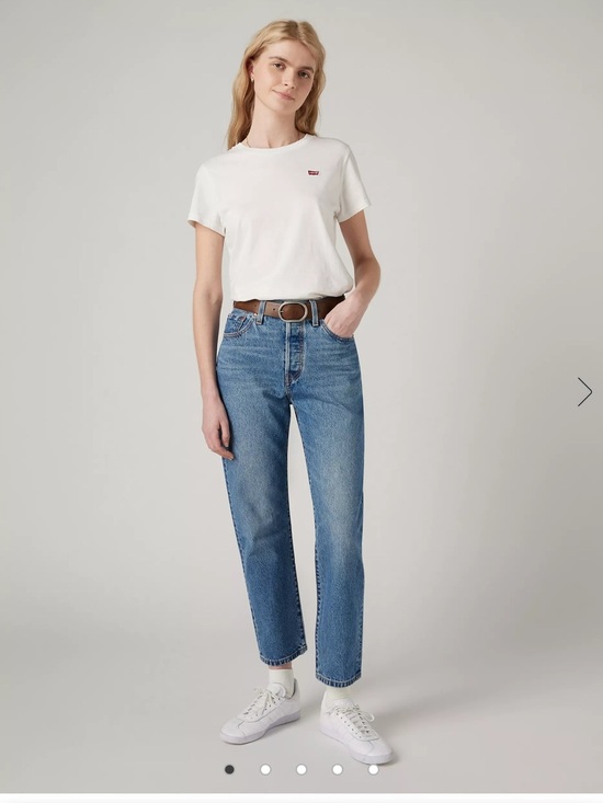 Levi's Denim - Levi’s 501 High Rise Straight Leg Crop- 24/26